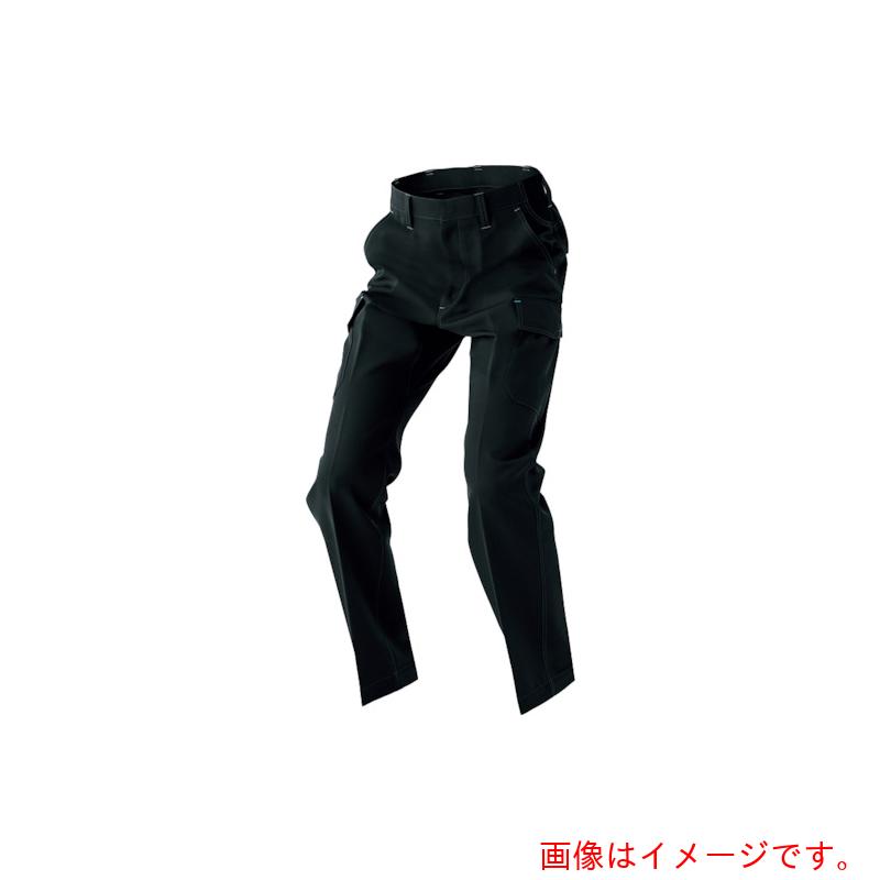 アイトス（AITOZ）　ノータックカーゴパンツ（エコワーカーストレッチ）　ブラック　４Ｌ　【品番：AZ1921-010-4L】