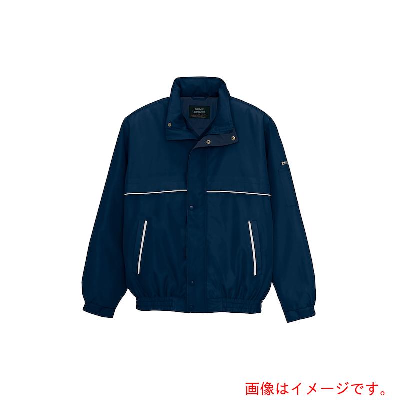 アイトス（AITOZ）　中綿ブルゾン（男女兼用）　ＡＺ１９６１　ネイビー　４Ｌ　【品番：AZ1961-108-4L】
