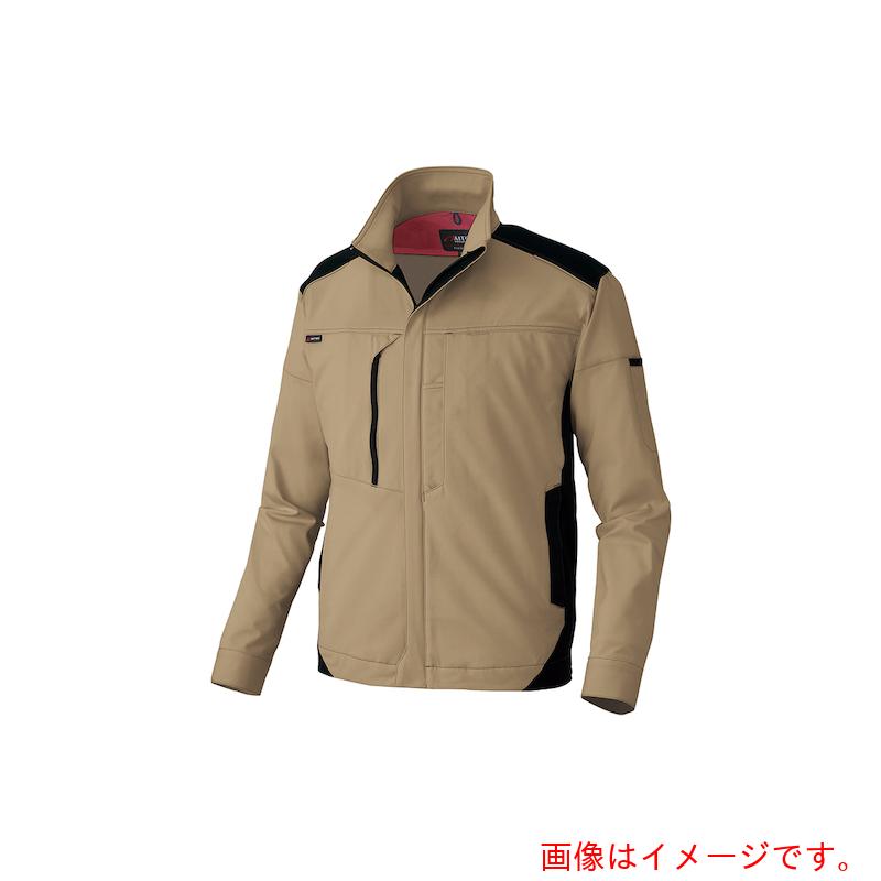 アイトス（AITOZ）　ウルトラストレッチブルゾン（男女兼用）　ＡＺ２４０１　モカ　ＬＬ　【品番：AZ2401-032-LL】