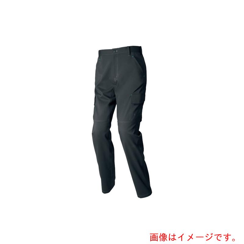 アイトス（AITOZ）　ノータックカーゴパンツストレッチ裏綿（ライトフィックス）　チャコール３Ｌ　【品番：AZ2521-014-3L】