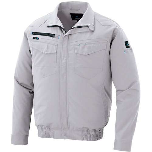アイトス（AITOZ）　空調服用長袖ブルゾン（空調服ＴＭ）　シルバーグレー　Ｓ　【品番：AZ2999-003-S】