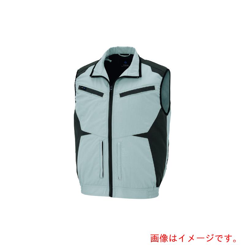 アイトス（AITOZ）　空調服用ベスト（空調服ＴＭ）　シルバーグレー　３Ｌ　【品番：AZ30587-003-3L】