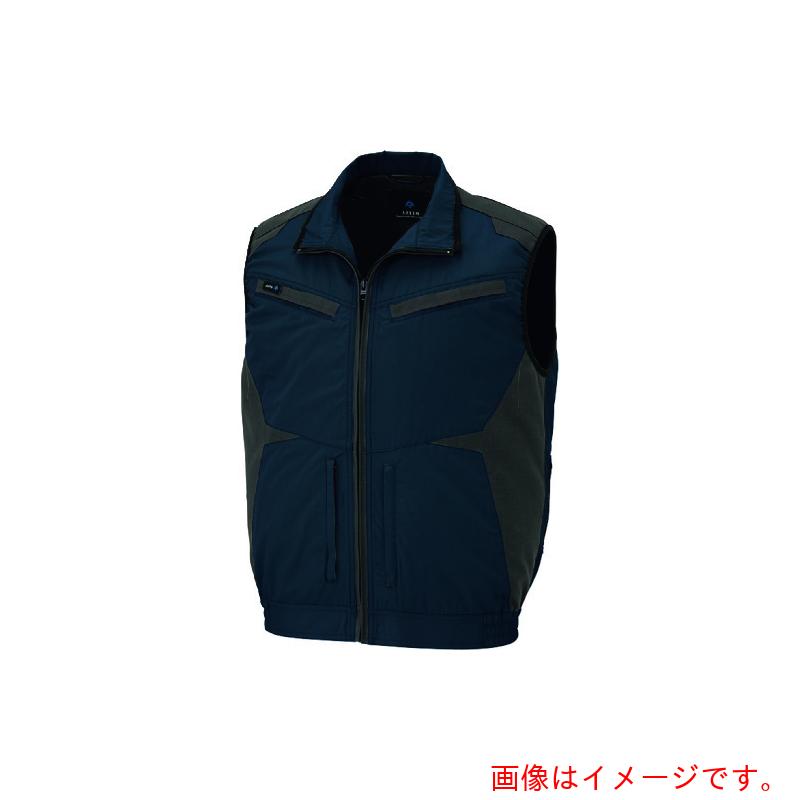 アイトス（AITOZ）　空調服用ベスト（空調服ＴＭ）　ディープネイビー　Ｓ　【品番：AZ30587-018-S】