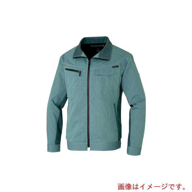 アイトス（AITOZ）　長袖サマーブルゾン　ターコイズ　３Ｌ　【品番：AZ30630-027-3L】