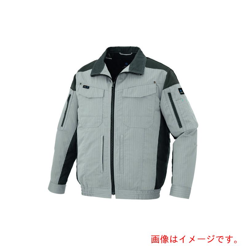 アイトス（AITOZ）　空調服用長袖ブルゾン（空調服ＴＭ）　シルバーグレー　ＬＬ　【品番：AZ30699-003-LL】