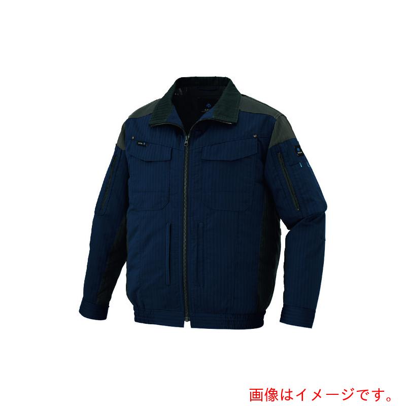 アイトス（AITOZ）　空調服用長袖ブルゾン（空調服ＴＭ）　ネイビー　ＬＬ　【品番：AZ30699-008-LL】