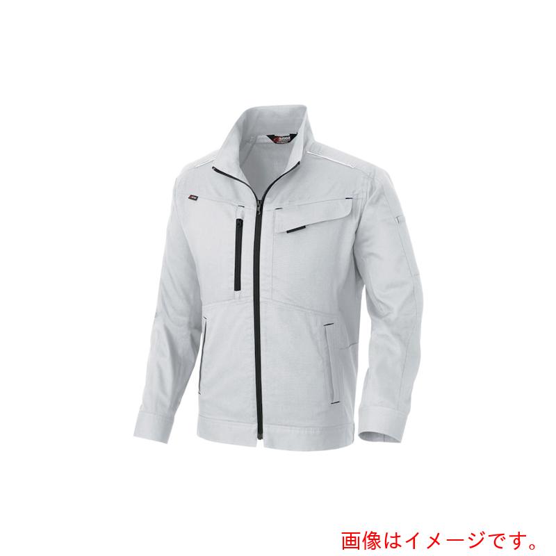 アイトス（AITOZ）　ニュームービンカット　春夏長袖ブルゾン　シルバーグレー　５Ｌ　【品番：AZ3330-003-5L】 6,187円