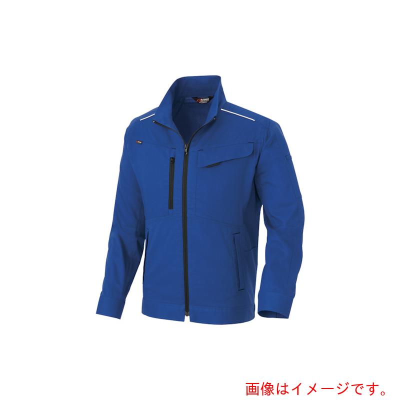 アイトス（AITOZ）　ニュームービンカット　春夏長袖ブルゾン　ロイヤルブルー　Ｓ　【品番：AZ3330-006-S】