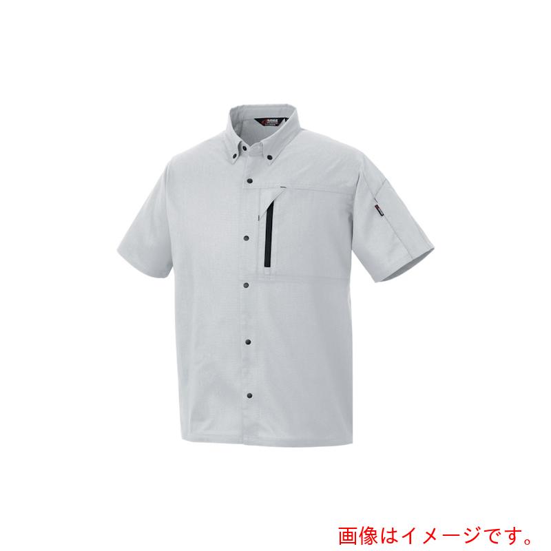 アイトス（AITOZ）　ニュームービンカット　春夏半袖シャツ　シルバーグレー　Ｓ　【品番：AZ3337-003-S】
