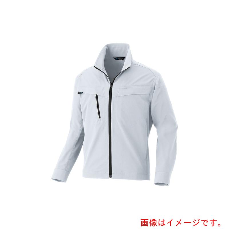 アイトス（AITOZ）　長袖ブルゾン（男女兼用）ＡＺ４１０１　シルバーグレー　Ｓ　【品番：AZ4101-003-S】