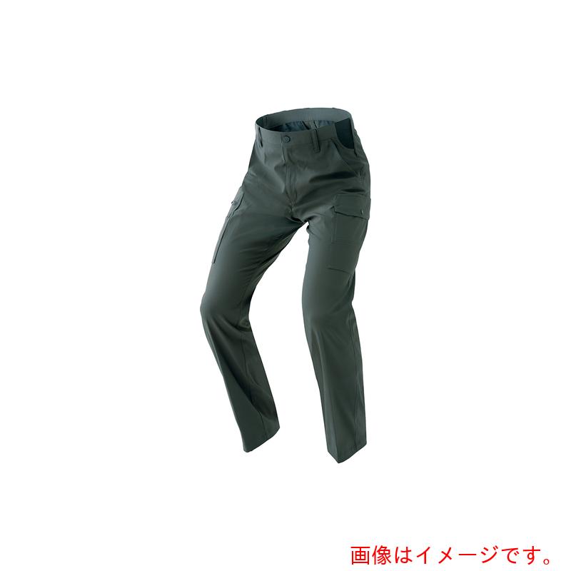 アイトス（AITOZ）　カーゴパンツ（ノータック）（男女兼用）ＡＺ４１２１　ダークグリーン　５Ｌ　【品番：AZ4121-015-5L】