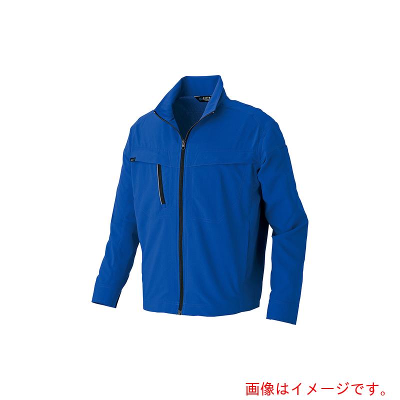 アイトス（AITOZ）　長袖ブルゾン（男女兼用）ＡＺ４１３０高通気軽量スーパーストレッチ　ブルー　３Ｌ　【品番：AZ4130-006-3L】