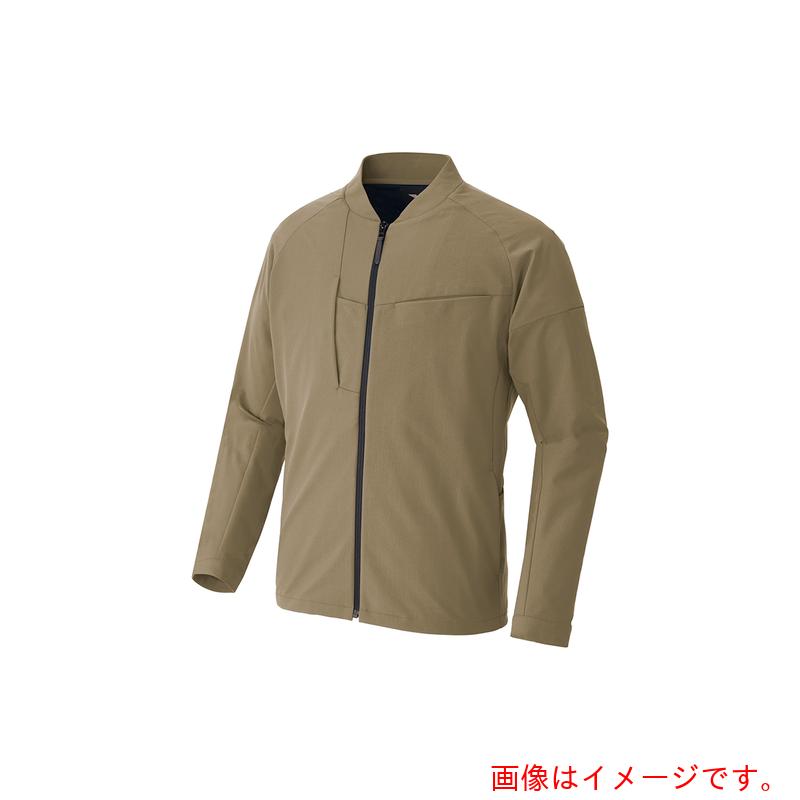 アイトス（AITOZ）　長袖ブルゾン（男女兼用）　ＴＵＬＴＥＸ　ＷＯＲＫ　ＡＺ４２３１　モカ　ＳＳ　【品番：AZ4231-032-SS】