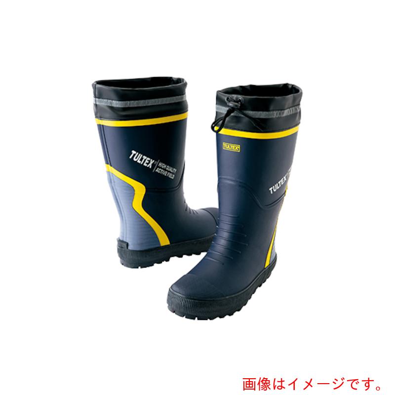 アイトス（AITOZ）　ウレタン裏付き安全ゴム長靴　ネイビー　Ｍ　【品番：AZ4709-008-M】