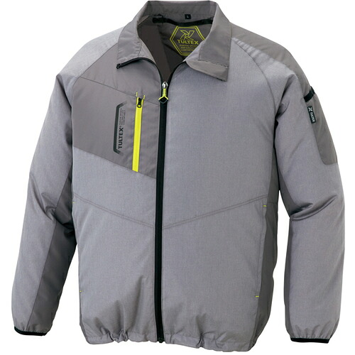 アイトス（AITOZ）　空調服用ジャケット（空調服ＴＭ）　杢グレー　Ｌ　【品番：AZ50199-104-L】