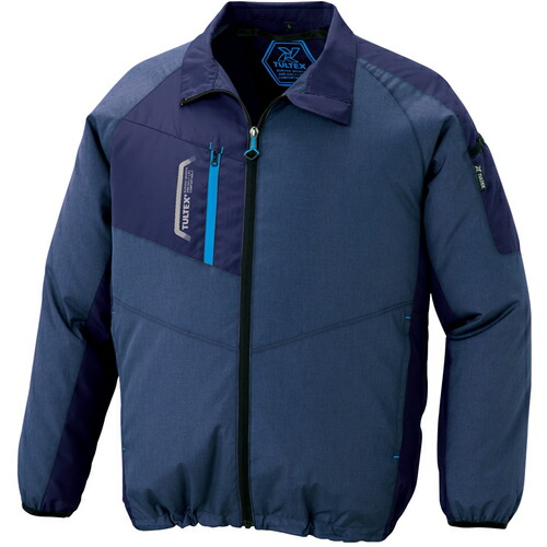 アイトス（AITOZ）　空調服用ジャケット（空調服ＴＭ）　杢ネイビー　ＬＬ　【品番：AZ50199-108-LL】 4,884円