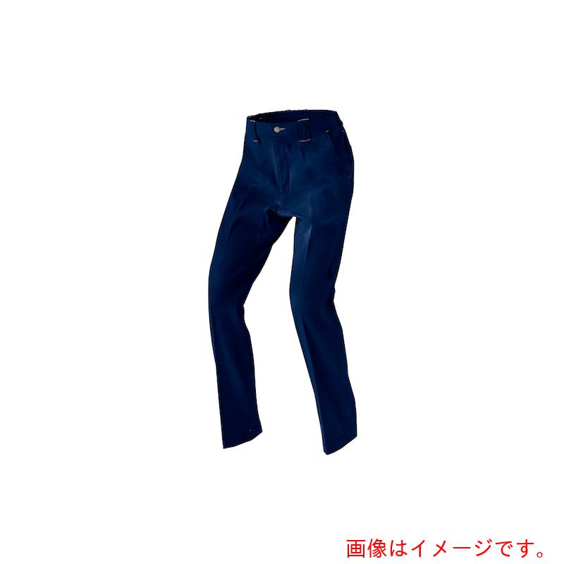 アイトス(AITOZ) 秋冬綿100%ムービンカットノータックワークパンツ ネイビー 4L 【品番:AZ5120-008-4L】