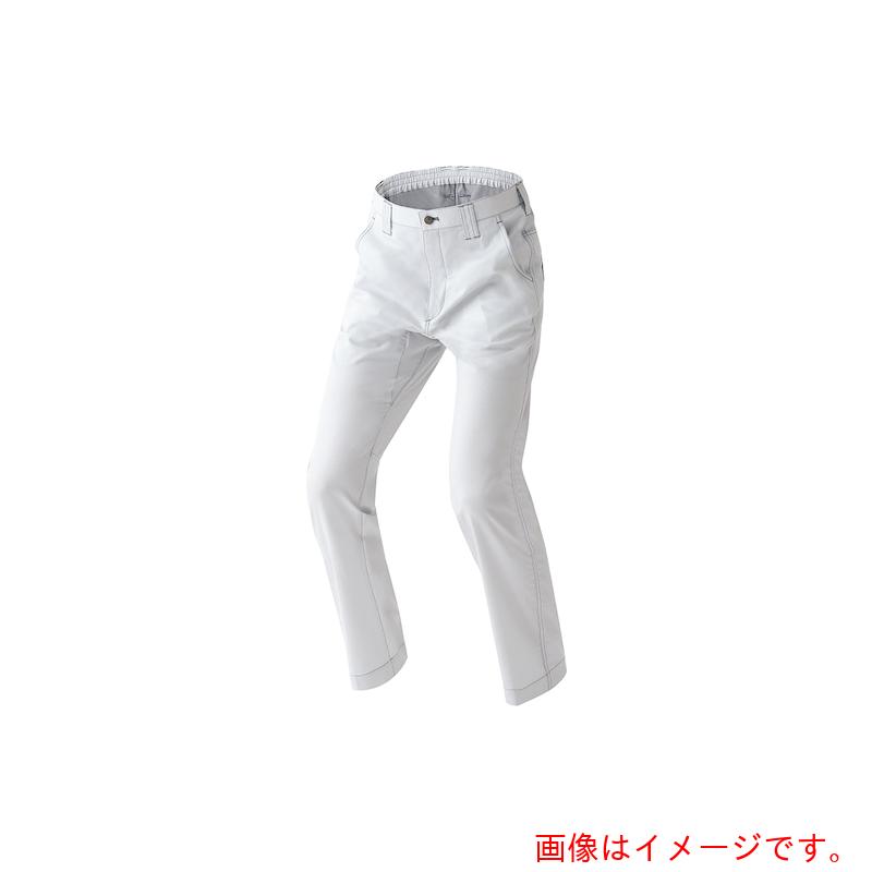 アイトス（AITOZ）　春夏綿１００％ムービンカットノータックワークパンツ　シルバーグレー　Ｓ　【品番：AZ5150-003-S】