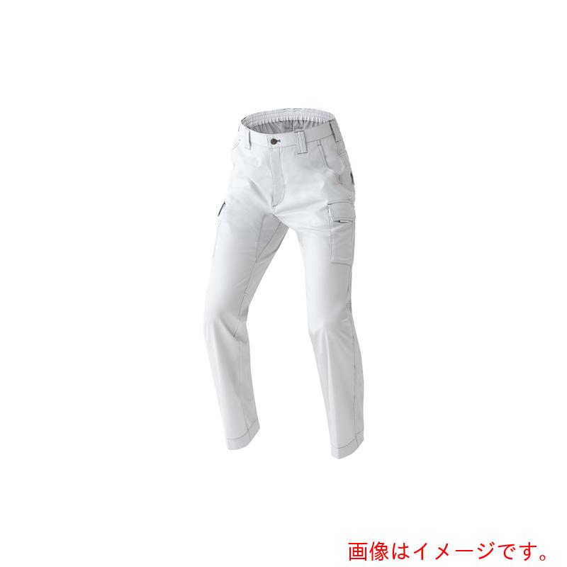 アイトス（AITOZ）　春夏綿１００％ムービンカットノータックカーゴパンツ　シルバーグレー　３Ｓ　【品番：AZ5151-003-3S】