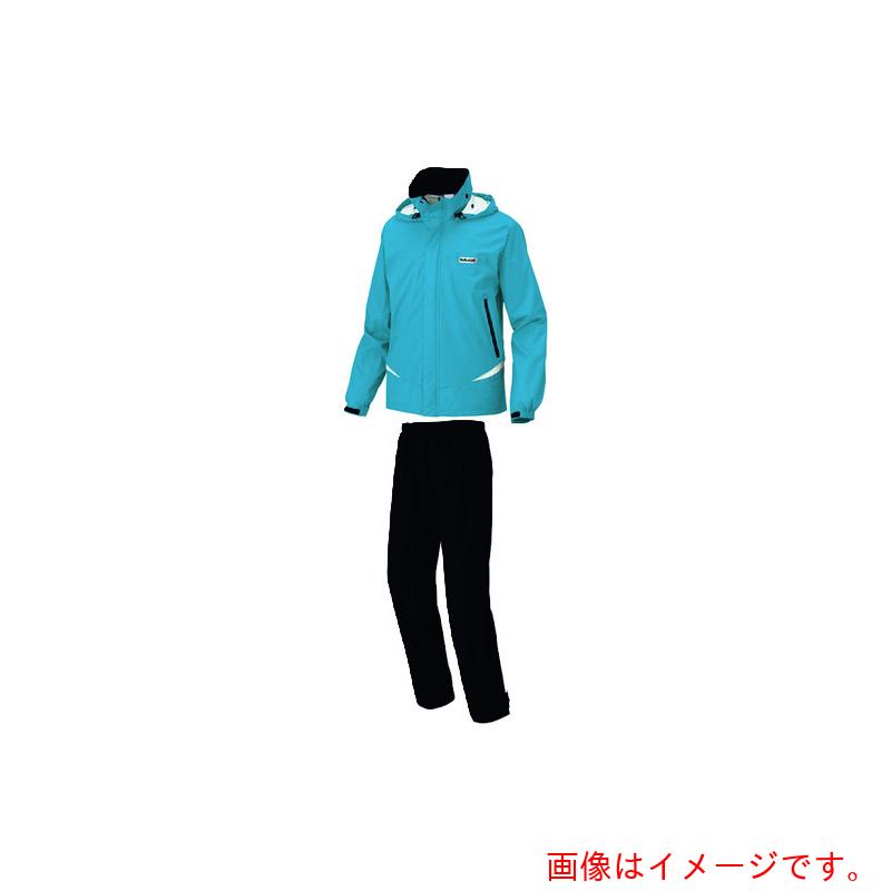 アイトス（AITOZ） ＤＩＡＬＩＧＨＴレインスーツ上下仕掛ける スチール写真青み Ｍ 【品番：AZ562410-016-M】