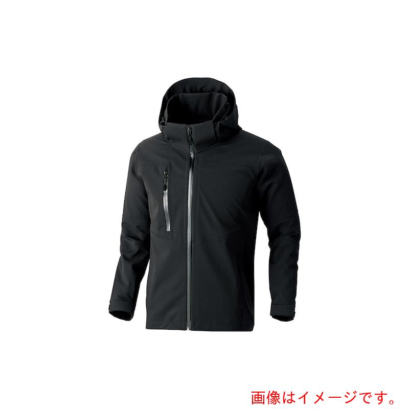 アイトス（AITOZ）　原着全天候型ストレッチジャケット（男女兼用）　ＡＺ５６２４１１　ブラック　ＬＬ　【品番：AZ562411-010-LL】