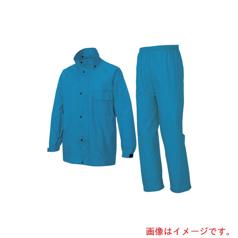 アイトス（AITOZ）　レインスーツ　Ｂ１０　ターコイズ　６Ｌ　【品番：AZ58700-027-6L】