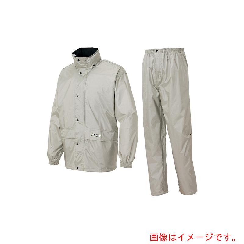 アイトス（AITOZ）　レインスーツ（Ｂー１レインスーツ）グレー　３Ｌ　【品番：AZ58701-003-3L】