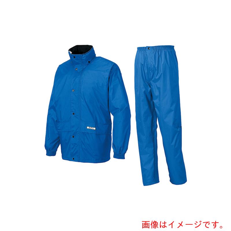アイトス（AITOZ） レインスーツ（Ｂー１レインスーツ）青色 ５Ｌ 【品番：AZ58701-006-5L】 花・ガーデン・DIY-その他