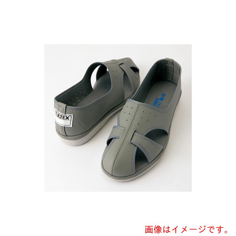 アイトス（AITOZ）　静電サンダル　グレー　２６．５　【品番：AZ59706-204-26.5】
