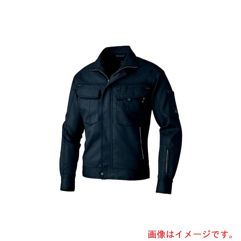 アイトス（AITOZ）　長袖ブルゾン（男女兼用）　ディープネイビー　ＬＬ　【品番：AZ60301-018-LL】