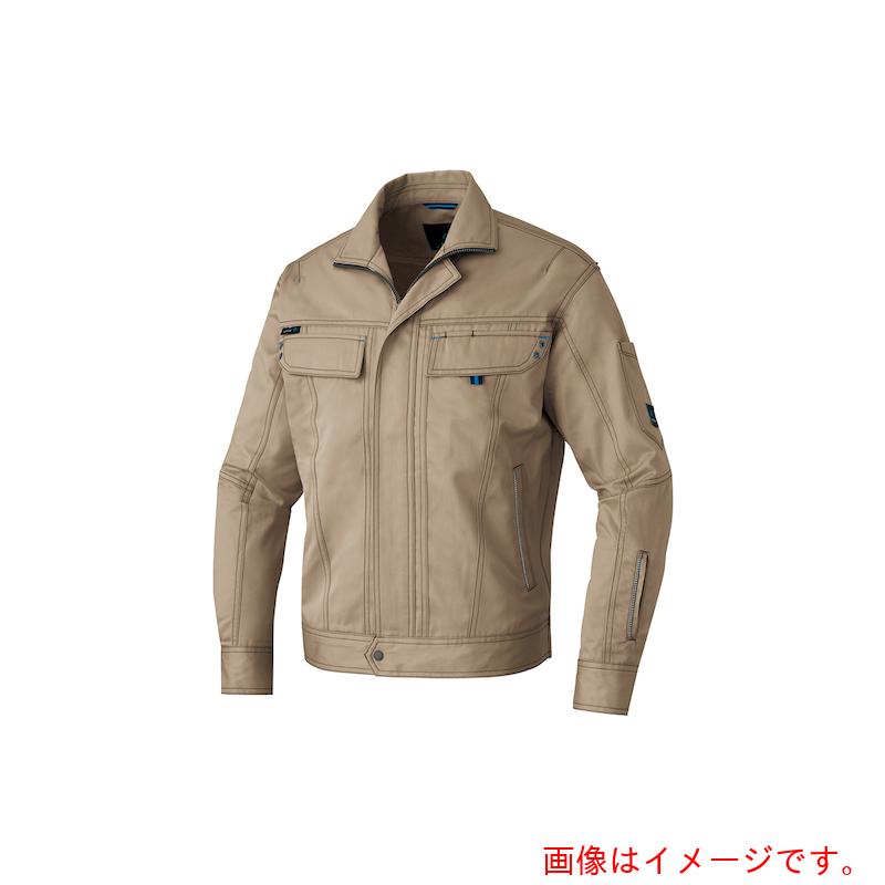 アイトス（AITOZ）　作業着　長袖ブルゾン（男女兼用）ＡＺ６０５０１　カーキ　ＬＬ　【品番：AZ60501-025-LL】