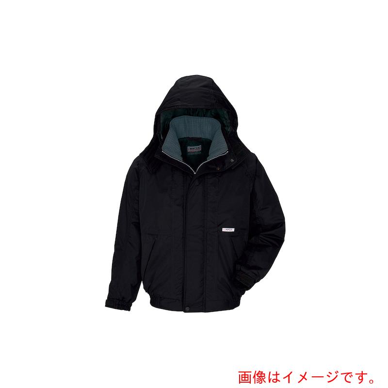 アイトス（AITOZ）　光電子防寒ブルゾン（男女兼用）　ＡＺ６１６１　ブラック　Ｓ　【品番：AZ6161-010-S】