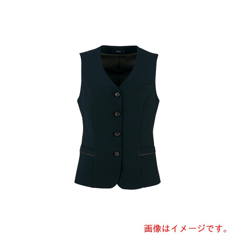アイトス（AITOZ）　ピエ　レディースベストＡＺ６３００１１　ブラック　５　【品番：AZ630011-099-5】