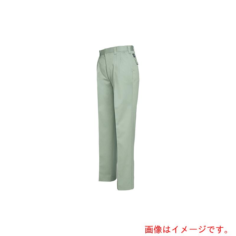 アイトス（AITOZ）　ズボン　ワークパンツ（２タック）ＡＺ６３８２　アースグリーン　９１　【品番：AZ6382-005-91】