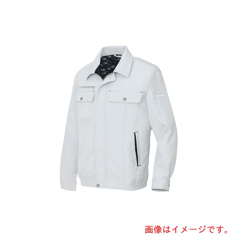 アイトス（AITOZ）　長袖ブルゾンＢ（男女兼用）ＡＺ６５６０　シルバーグレー×ブラック　３Ｌ　【品番：AZ6560-003-3L】 5,698円