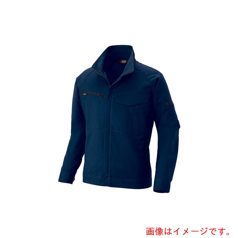 アイトス（AITOZ）　ムービンカット　長袖ブルゾン（男女兼用）ＡＺ６８０２　ネイビー　４Ｌ　【品番：AZ6802-008-4L】