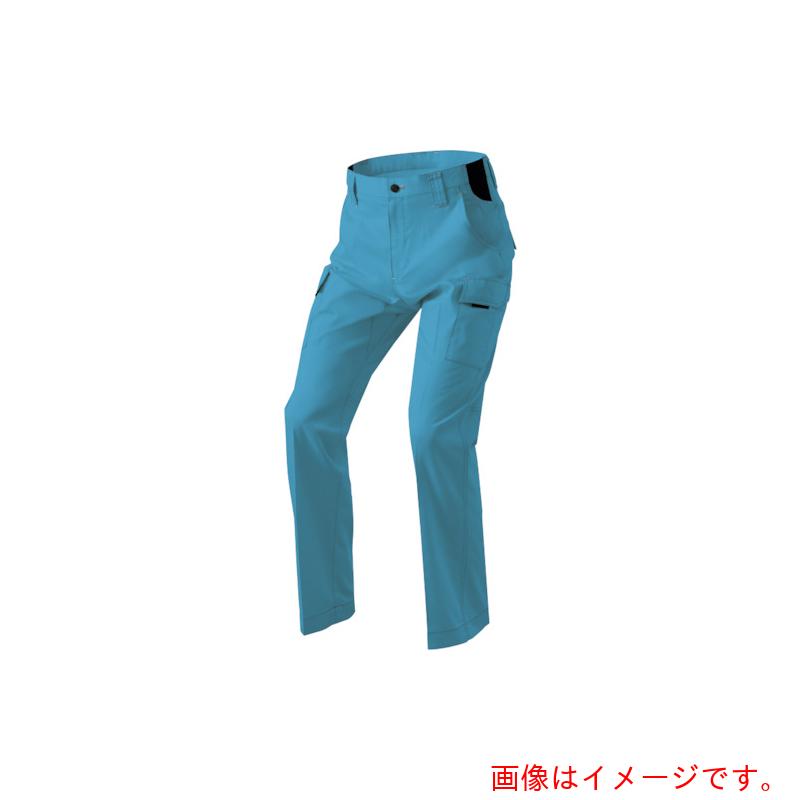 アイトス（AITOZ）　ムービンカットノータック春夏カーゴパンツ　サックス　ＬＬ　【品番：AZ6851-007-LL】