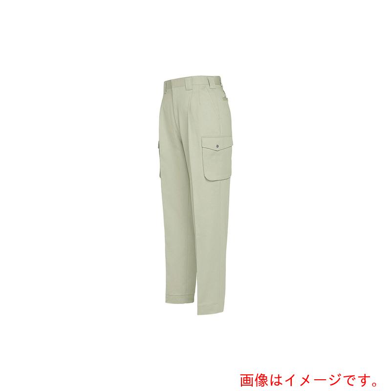 アイトス（AITOZ）　２タックワークパンツ　アースグリーン　ウエスト１０５ｃｍ　【品番：AZ774-005-105】
