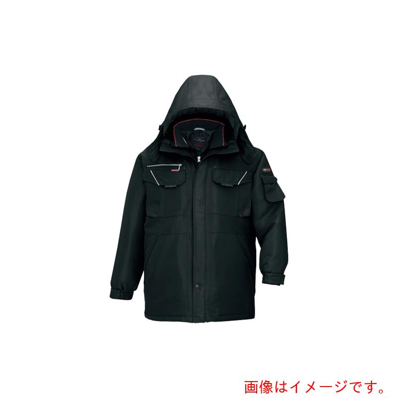 アイトス（AITOZ）　防寒コート　ブラック　Ｍ　【品番：AZ8460-010-M】