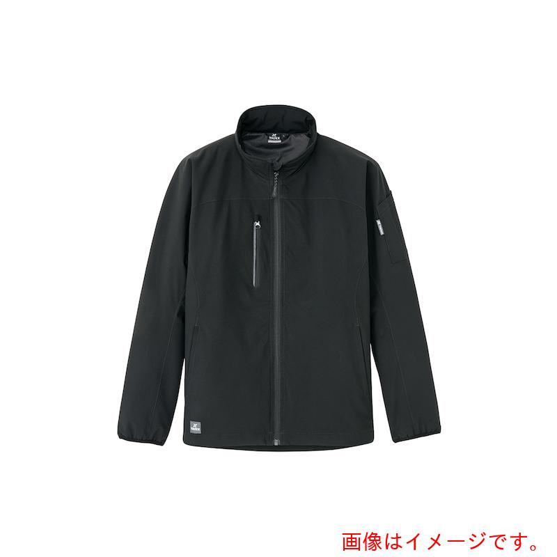 アイトス（AITOZ）　吸湿発熱ストレッチ軽防寒ジャケット　８５７６－０１０　ブラック　６Ｌ　【品番：AZ8576-010-6L】
