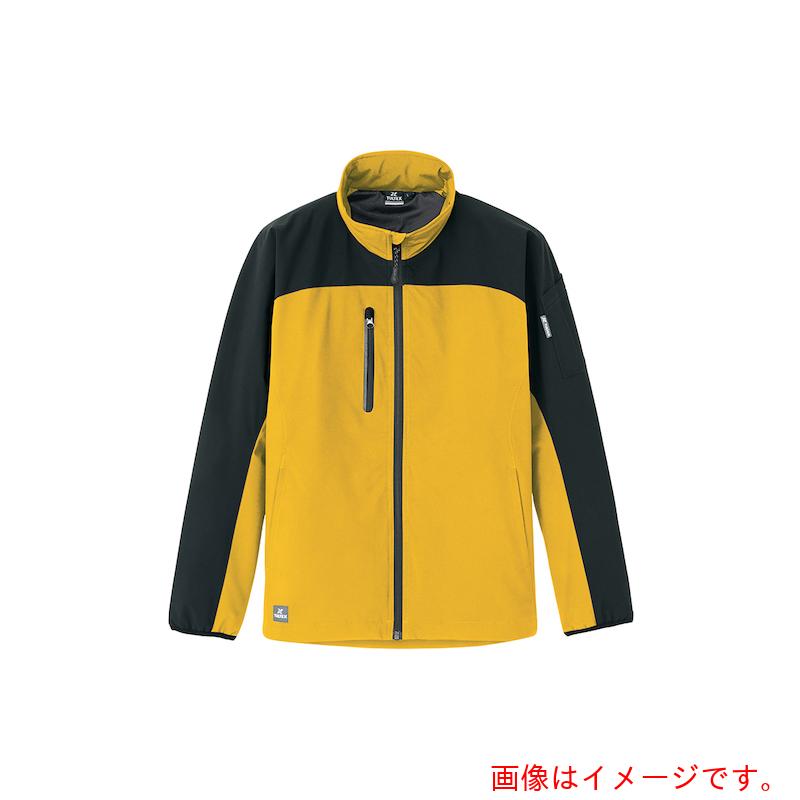 アイトス（AITOZ）　吸湿発熱ストレッチ軽防寒ジャケット　８５７６－０１９　イエロー　６Ｌ　【品番：AZ8576-019-6L】