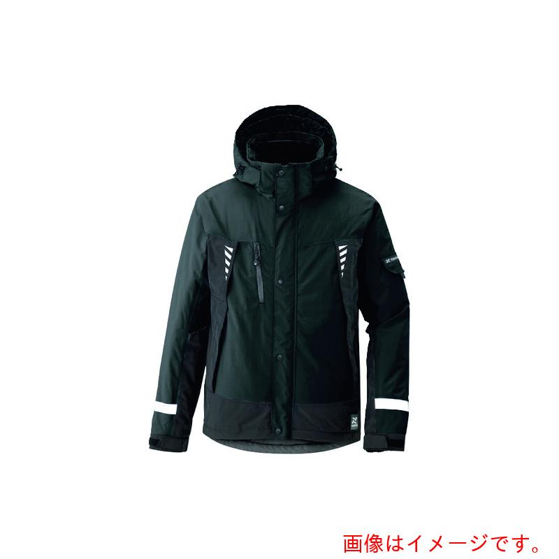 アイトス（AITOZ）　防水防寒ジャケットブラック　【品番：AZ8876-010-6L】