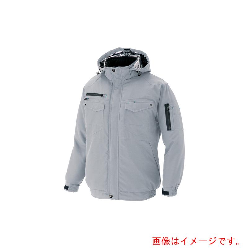 アイトス（AITOZ）　防寒ブルゾン（男女兼用）ＡＺ８９７１　裏地アルミ配合ＰＵプリント　シルバーグレー　ＳＳ　【品番：AZ8971-103-SS】