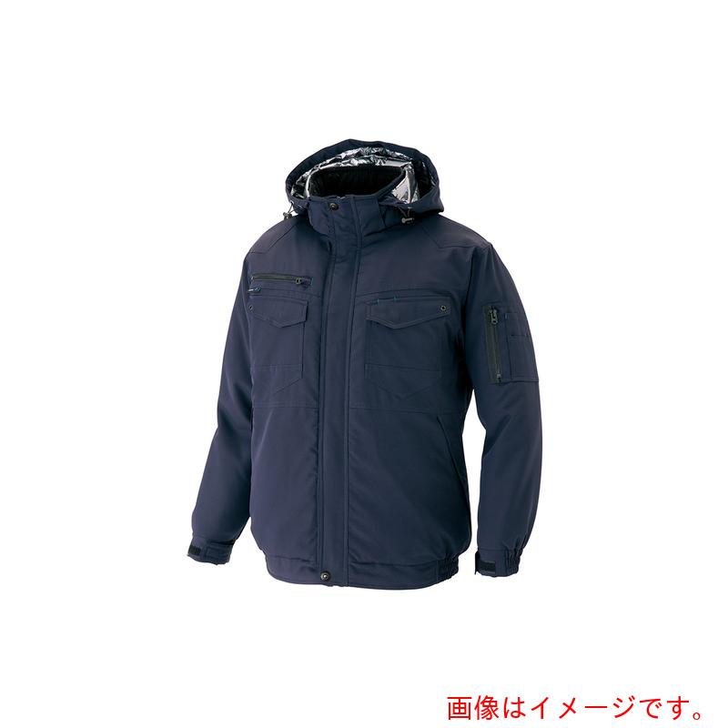 アイトス（AITOZ）　防寒ブルゾン（男女兼用）ＡＺ８９７１　裏地アルミ配合ＰＵプリント　ネイビー　６Ｌ　【品番：AZ8971-108-6L】 9,214円