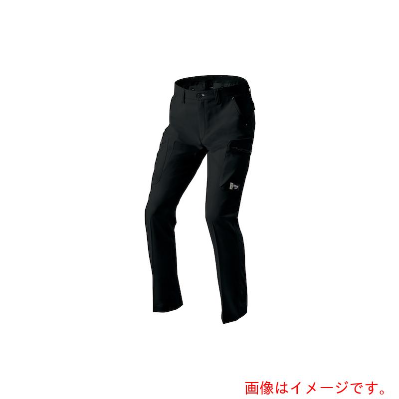 アイトス（AITOZ）　エコプロジェクト春夏ノータックカーゴパンツ　ブラック　Ｓ　【品番：AZ9151-010-S】