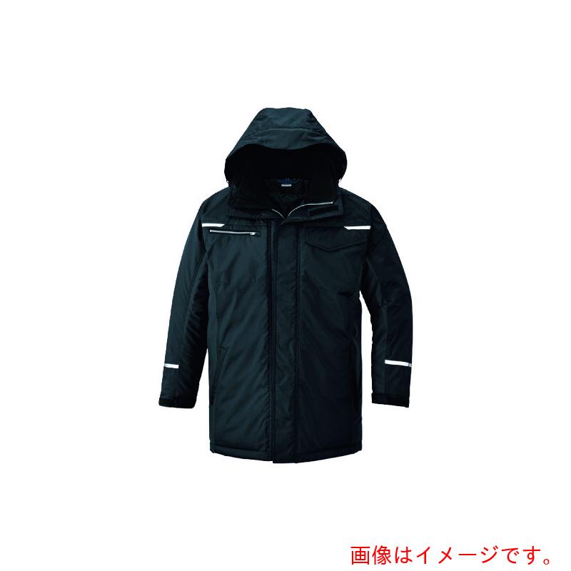 アイトス（AITOZ）　制電防寒コート　ブラック　【品番：AZ9365-010-LL】