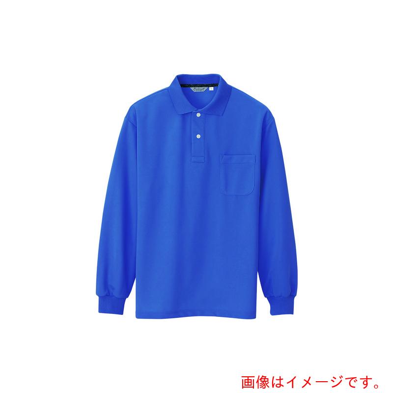 アイトス（AITOZ）　メンズ長袖ポロシャツ　ブルー　５Ｌ　【品番：CL1001-003-5L】 4,553円