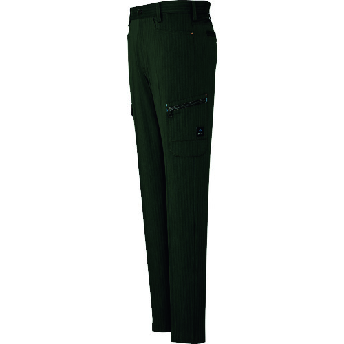 アイトス（AITOZ）　カーゴパンツ（ノータック）　カーキブラック　４Ｌ　【品番：30651-010-4L】