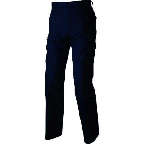アイトス（AITOZ）　カーゴパンツ（ノータック）　ネイビー　１２０　【品番：3851-008-120】