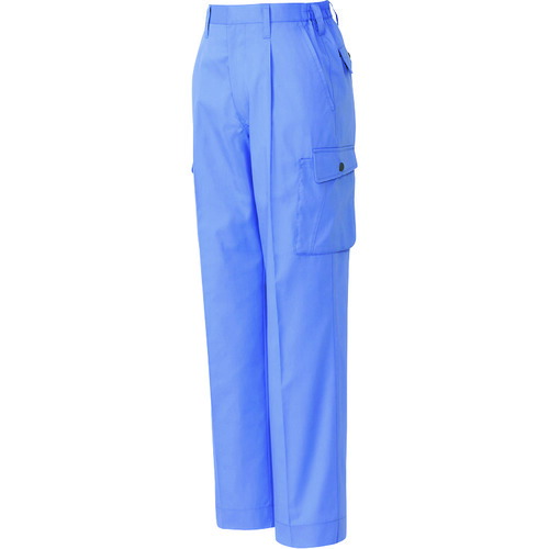 アイトス（AITOZ）　レディーススタイリッシュカーゴパンツ（１タック）　ミストバイオレット　４Ｌ　【品番：5319-076-4L】